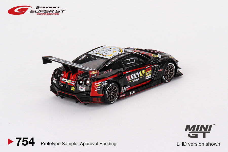 1:64 Nissan GT-R NISMO GT3 #360 “RUNUP RIVAUX GT-R” TOMEI SPORTSE 2023 SUPER GT SERIES - obrazek 4