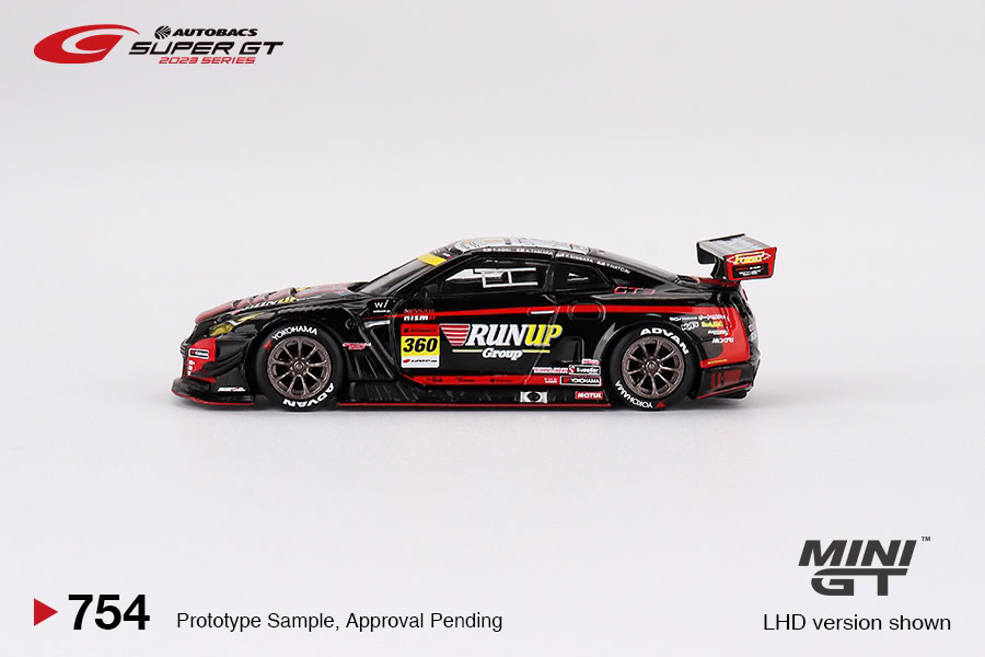 1:64 Nissan GT-R NISMO GT3 #360 “RUNUP RIVAUX GT-R” TOMEI SPORTSE 2023 SUPER GT SERIES - obrazek 5