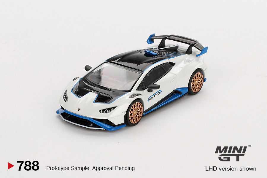 1:64 Lamborghini Huracan STO Bianco Asopo