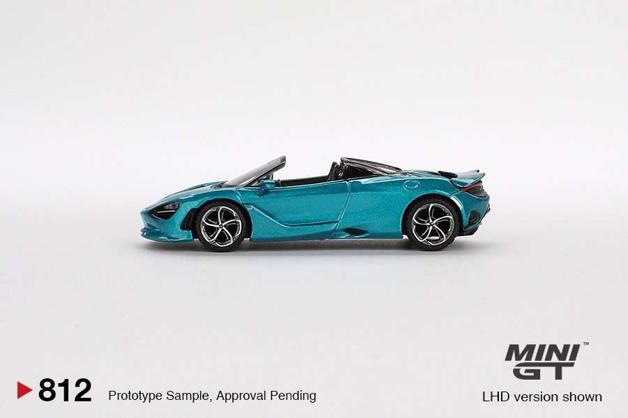 1:64 McLaren 750S Spider Belize Blue - obrazek 4