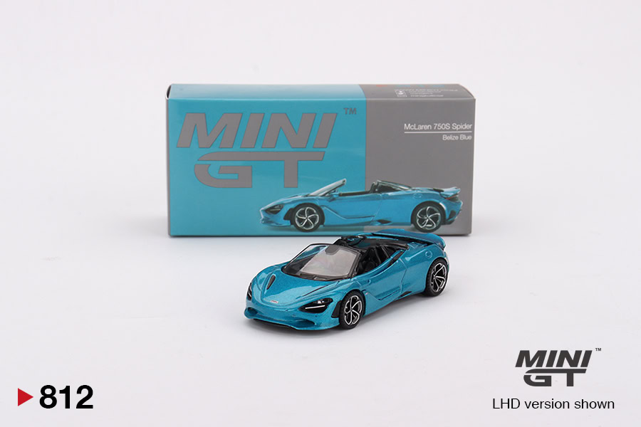 1:64 McLaren 750S Spider Belize Blue - obrazek 2