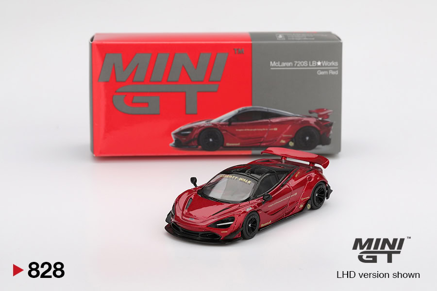 1:64 McLaren 720S LB-WORKS Gem Red - obrazek 2
