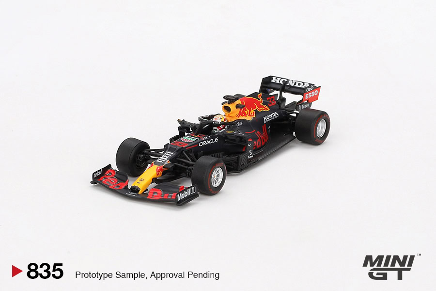 1:64 Red Bull RB16B #33 2021 Abu Dhabi Grand Prix Winner Max Verstappen