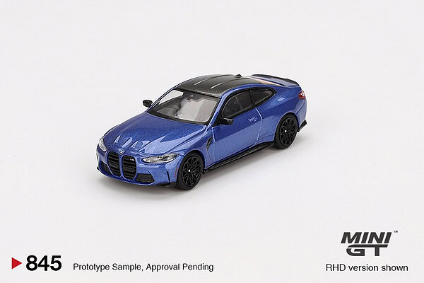 1:64 BMW M4 Competition Portimao Blue
