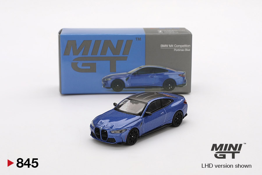 1:64 BMW M4 Competition Portimao Blue - obrazek 2