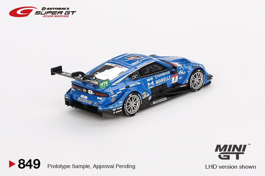 1:64 Nissan Z GT500 #1 MARELLI IMPUL Z TEAM IMPUL 2023 SUPER GT - obrazek 3