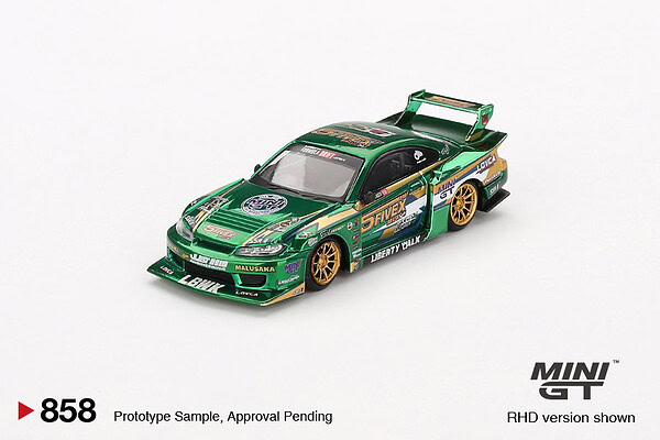 1:64 Nissan Silvia (S15) LB-Super Silhouette LBWK 2024 Fausto Racing
