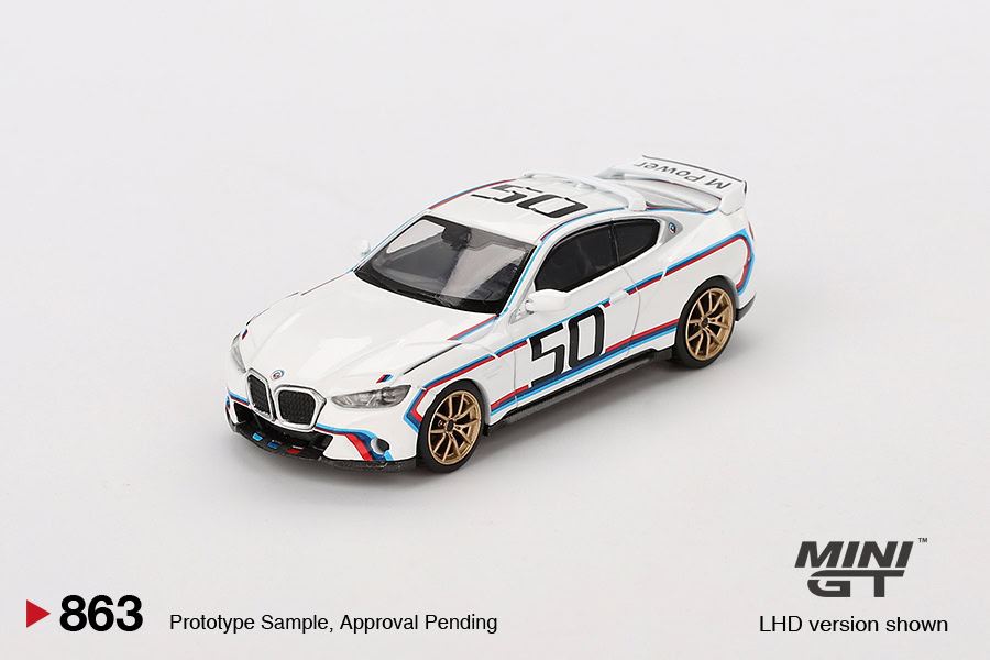 1:64 BMW 3.0 CSL White