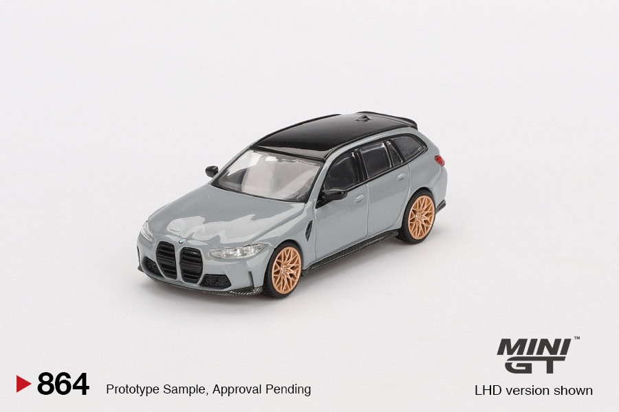 1:64 BMW M3 Competition Touring Brooklin Gray