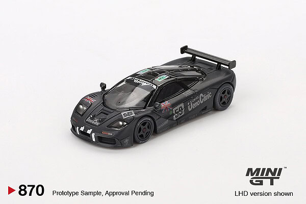 1:64 McLaren F1 GTR #59 1995 Le Mans 24 Hrs Winner Post-Race Weathered