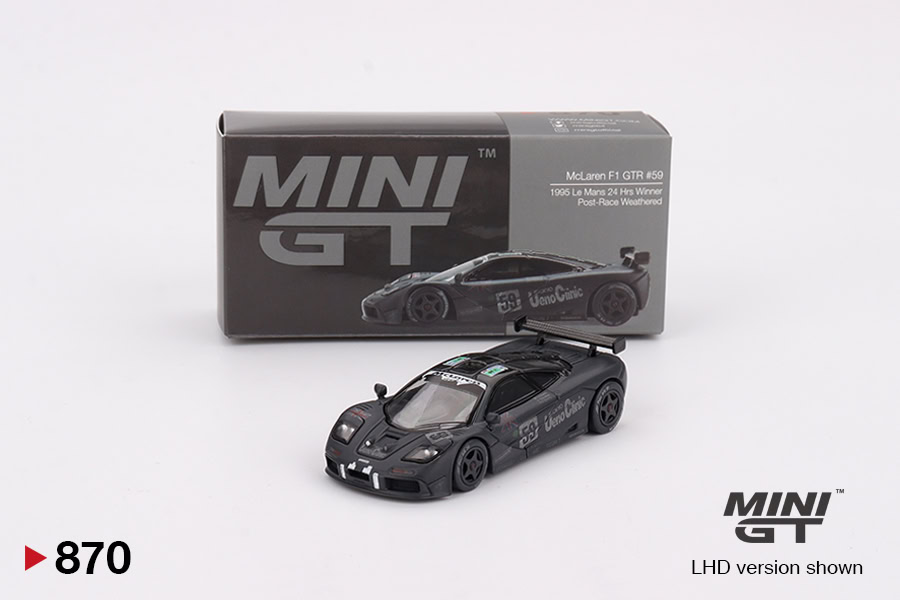 1:64 McLaren F1 GTR #59 1995 Le Mans 24 Hrs Winner Post-Race Weathered - obrazek 2