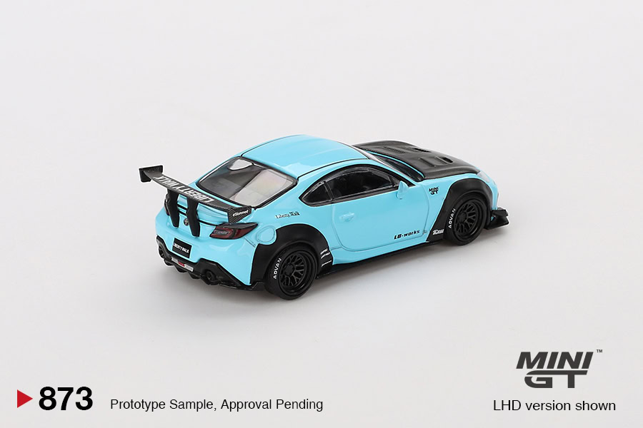1:64 Toyota GR86 LB-Nation Baby Blue - obrazek 2