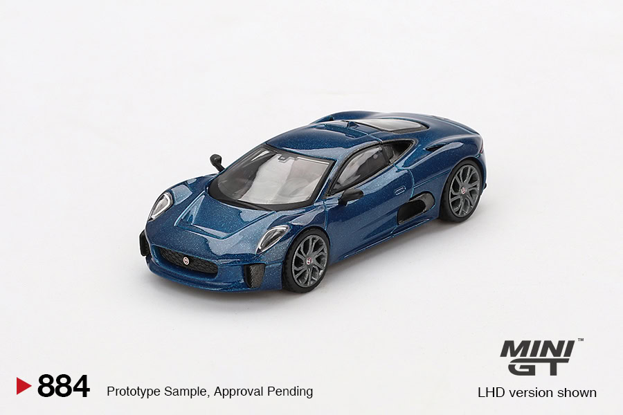 1:64 Jaguar C-X75 Blue