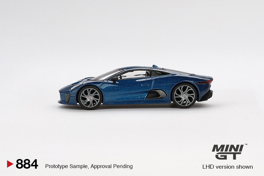 1:64 Jaguar C-X75 Blue - obrazek 4