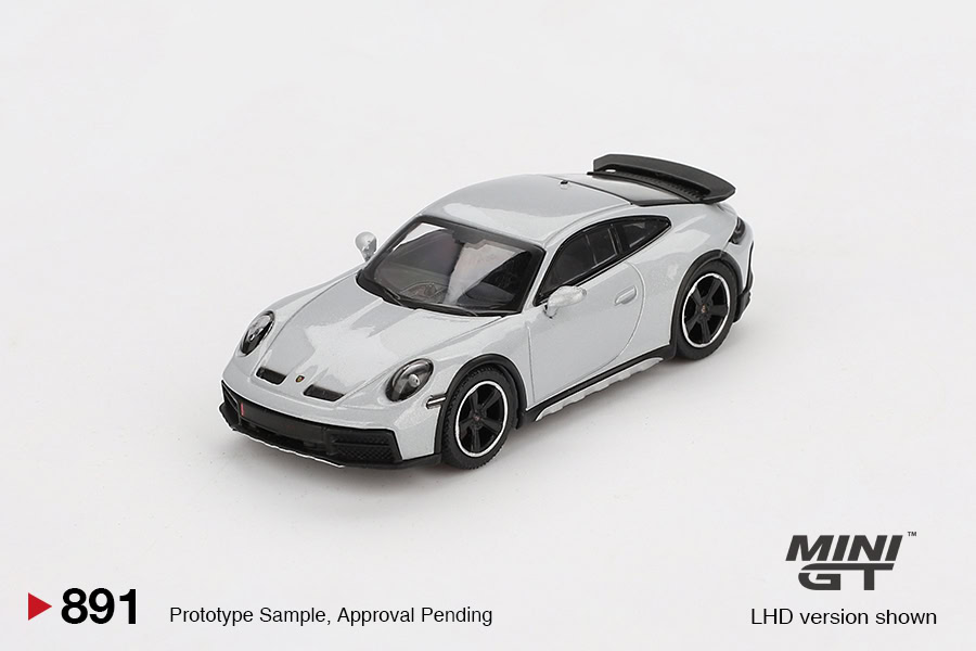 1:64 Porsche 911 Dakar Ice Gray Metallic