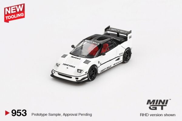 1:64 Mazda AZ-1 Liberty Walk LB40 2024 Tokyo Auto Salon White