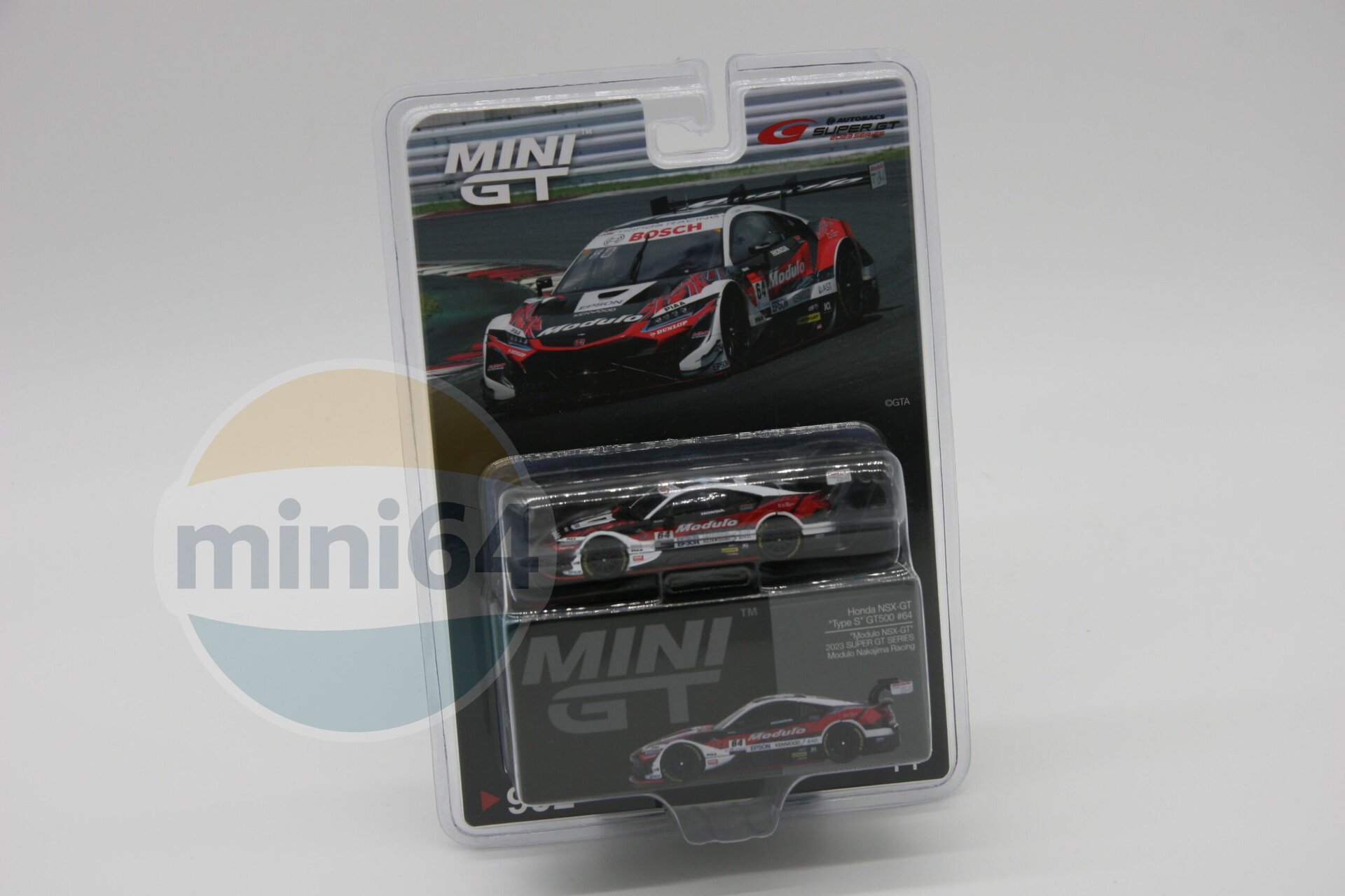 1:64 Honda NSX-GT “Type S” GT500 #64 “Modulo NSX-GT” 2023 SUPER GT SERIES Modulo Nakajima Racing - obrazek 2