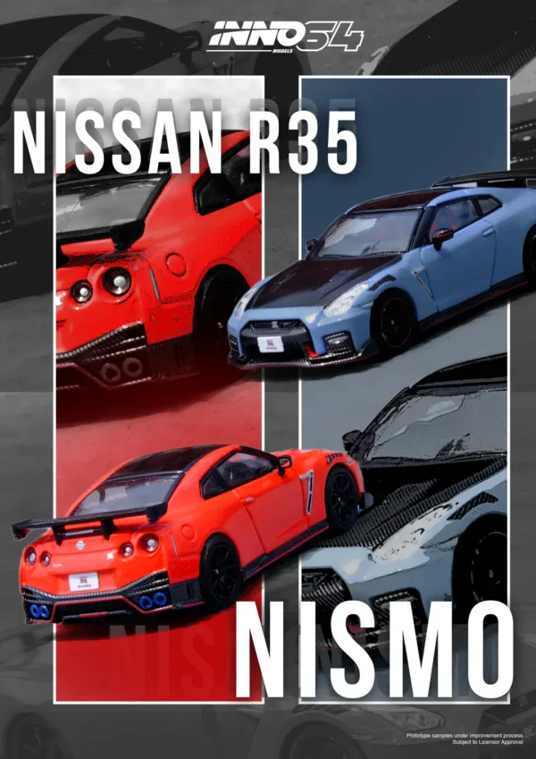 1:64 Nissan Skyline GT-R (R35) NISMO Red