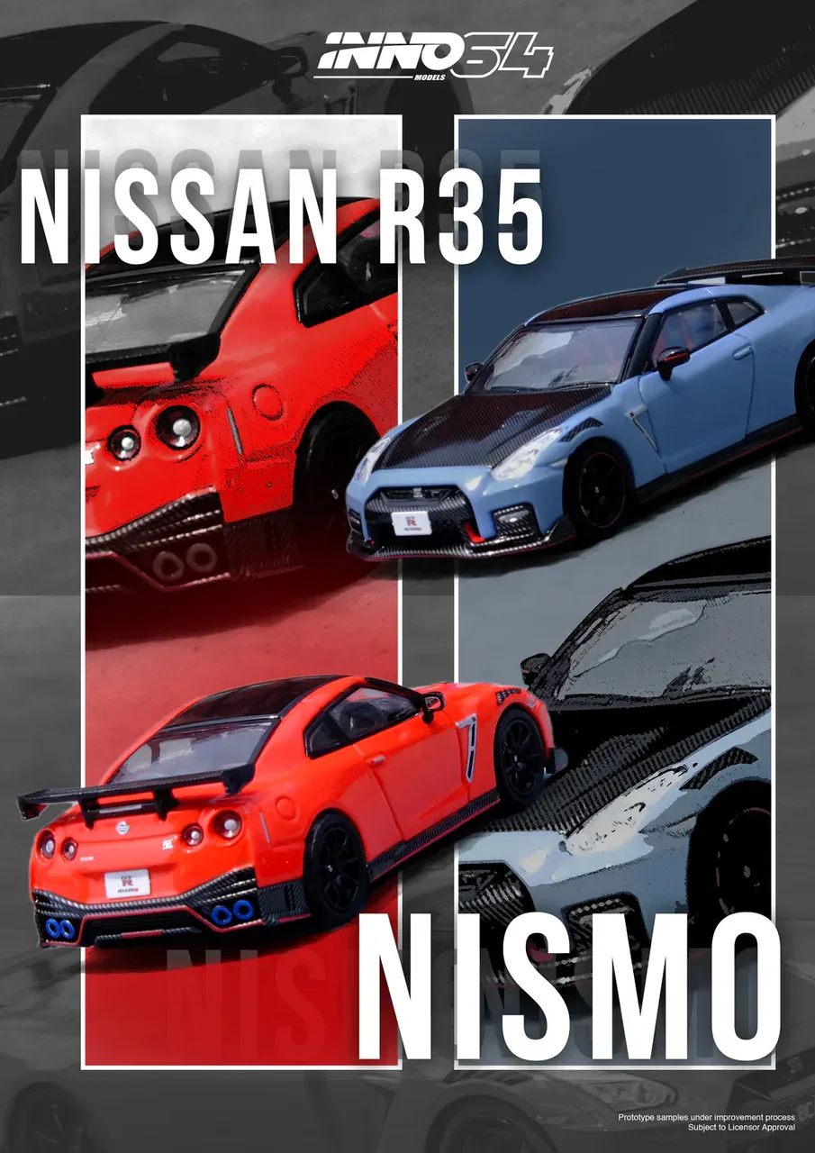 1:64 Nissan Skyline GT-R (R35) NISMO Red