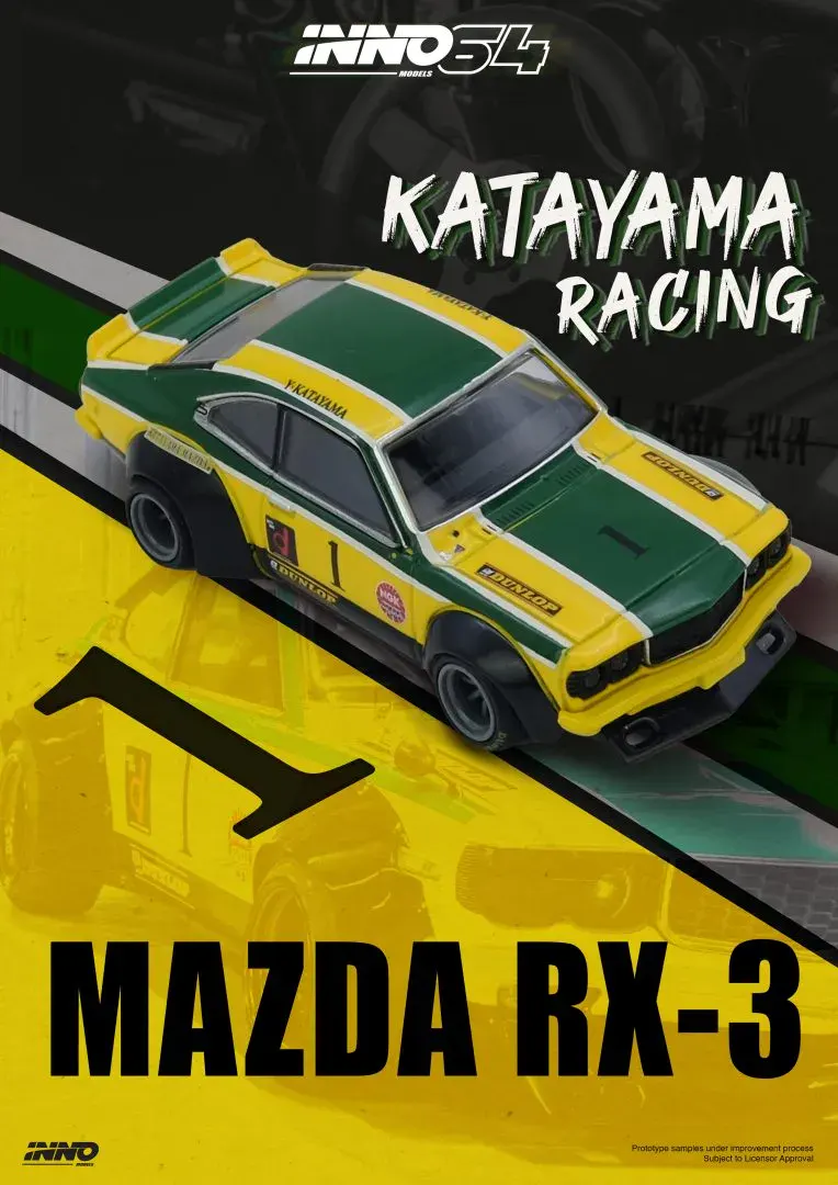 1:64 Mazda SAVANNA RX-3 “KATAYAMA RACING” Livery - obrazek 4