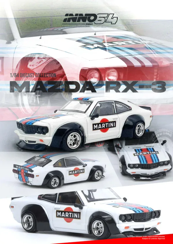 1:64 Mazda Savanna RX-3 “MARTINI RACING” Livery