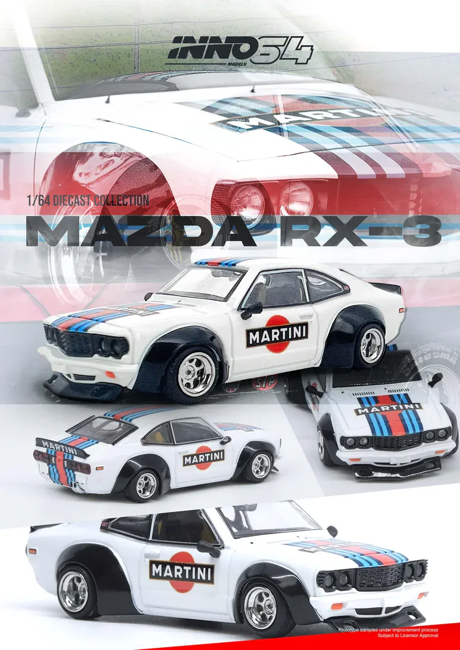 1:64 Mazda Savanna RX-3 “MARTINI RACING” Livery