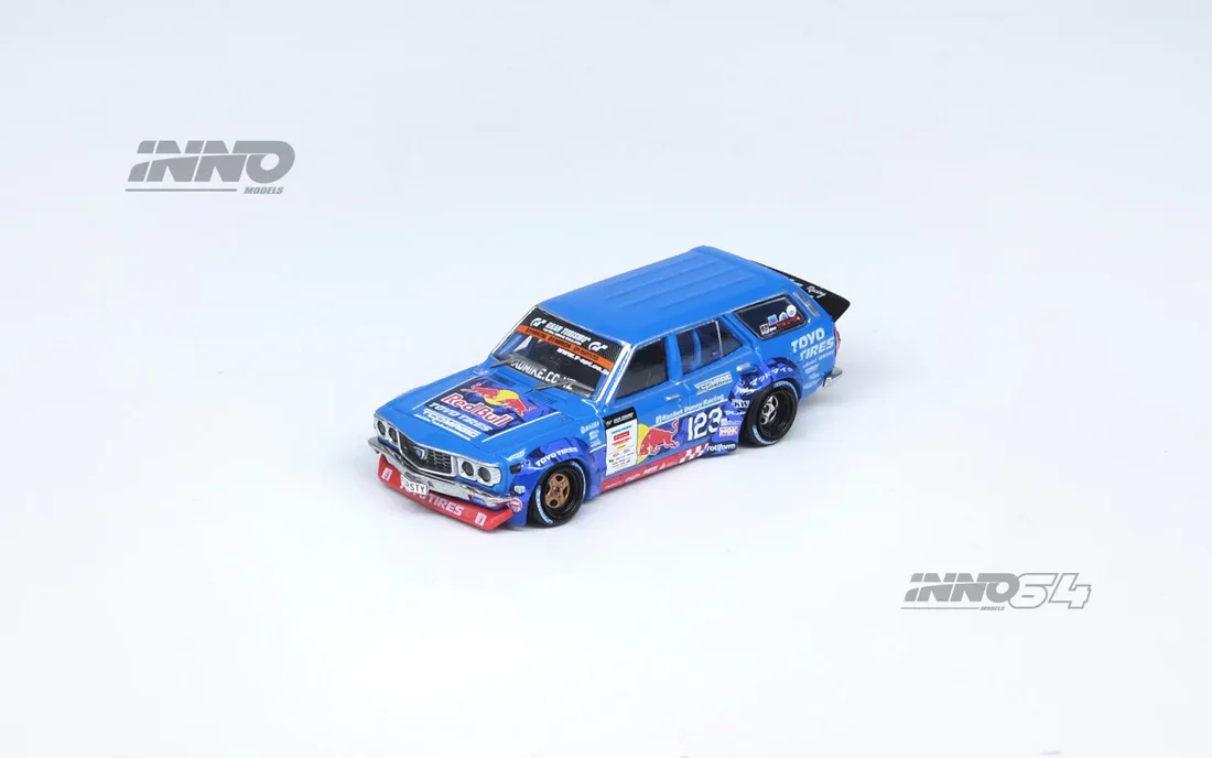 1:64 Mazda RX3 MAD MIKE 1976 Station Wagon D1GP 2024 Series - obrazek 2