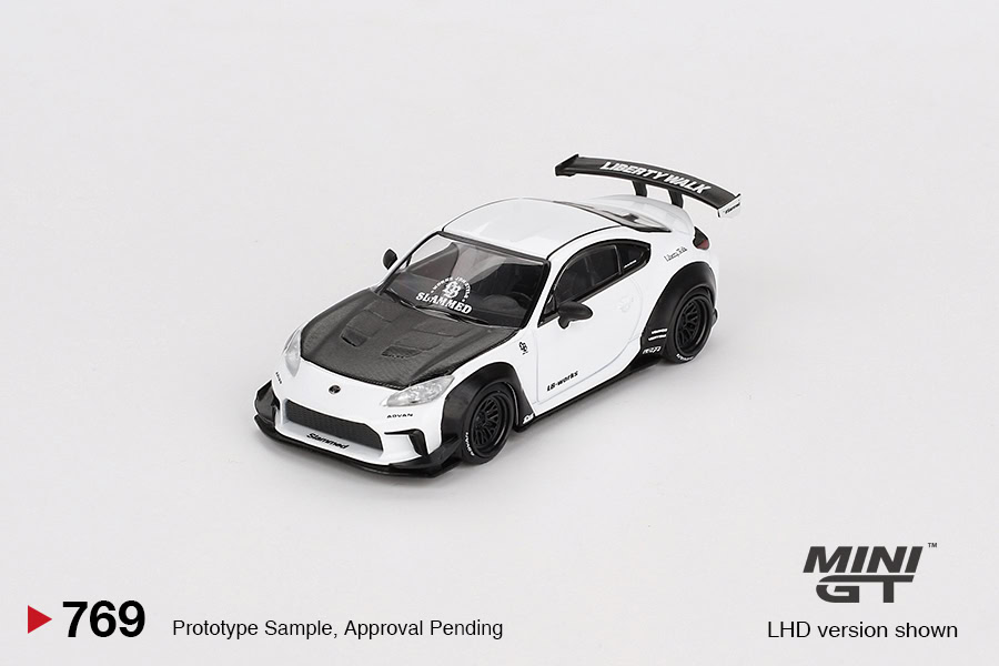 1:64 Toyota GR86 LB Nation White