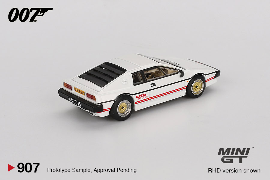 1:64 Lotus Esprit Turbo White “For Your Eyes Only” - obrazek 3