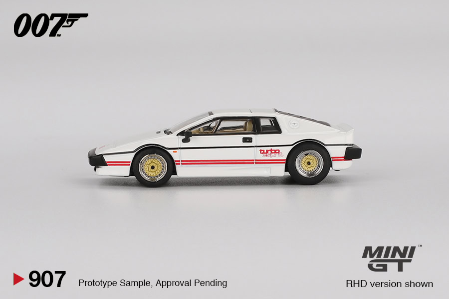 1:64 Lotus Esprit Turbo White “For Your Eyes Only” - obrazek 4