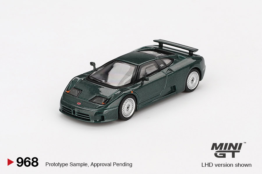 1:64 Bugatti EB110 GT Verde Scuro