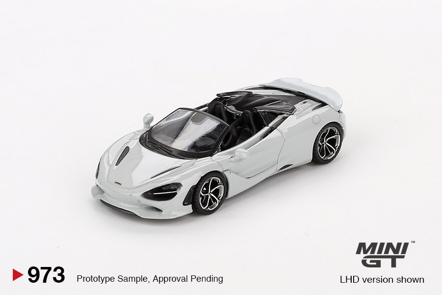 1:64 MCLAREN 750S SPIDER CIRRUS GRAY