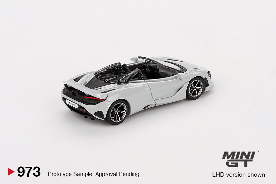 1:64 MCLAREN 750S SPIDER CIRRUS GRAY - obrazek 2
