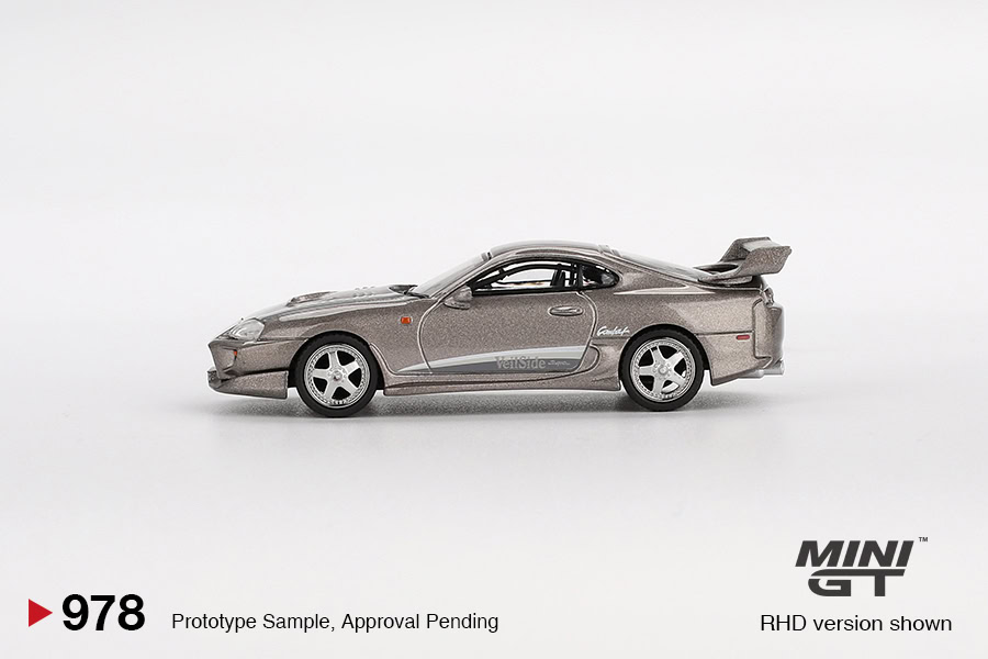 1:64 Toyota Supra Veilside Combat V-II Combat Grey - obrazek 3