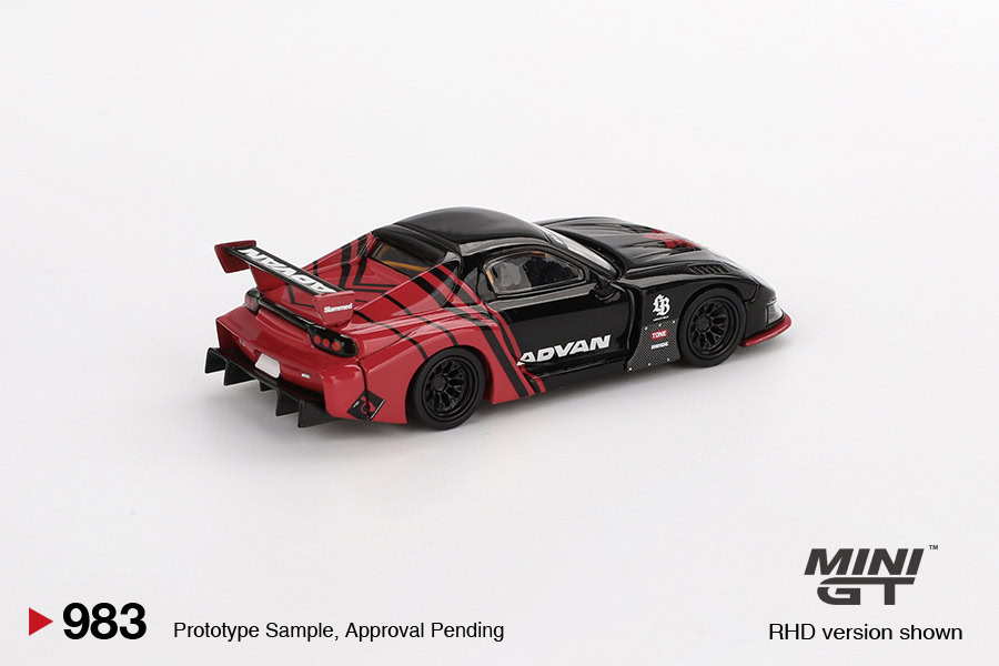 1:64 Mazda RX-7 LB-Super Silhouette Advan - obrazek 2