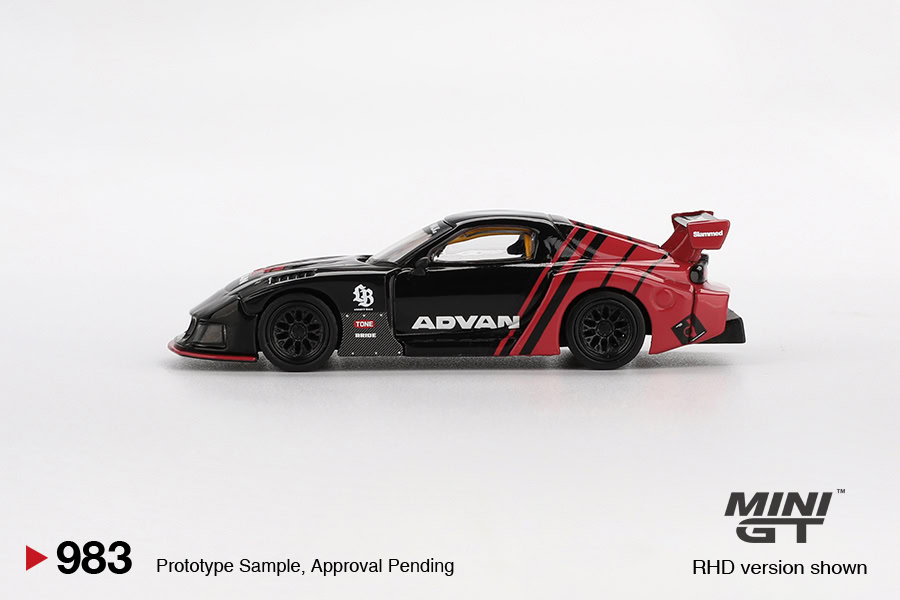 1:64 Mazda RX-7 LB-Super Silhouette Advan - obrazek 3