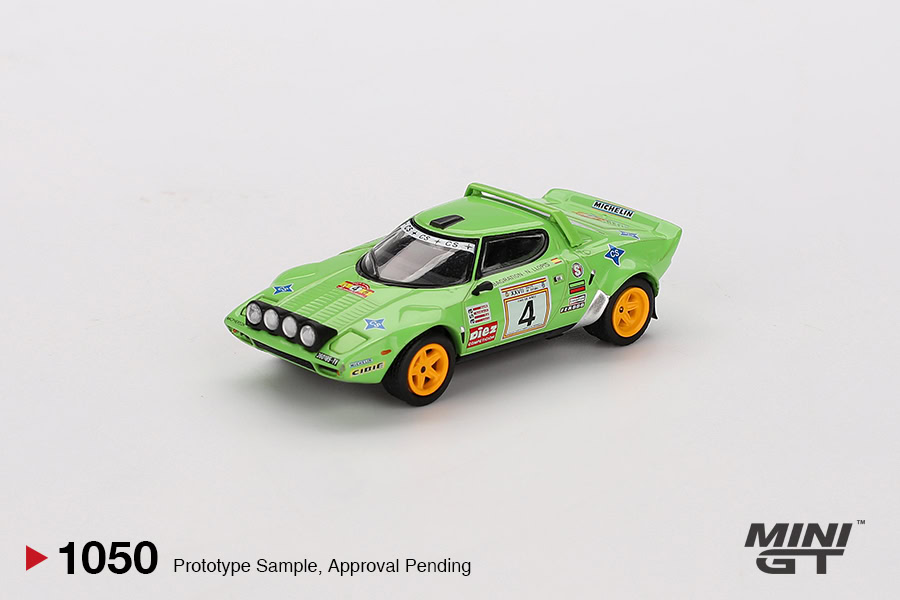 1:64 Lancia Stratos HF #4 1979 Spanish Rally Champion