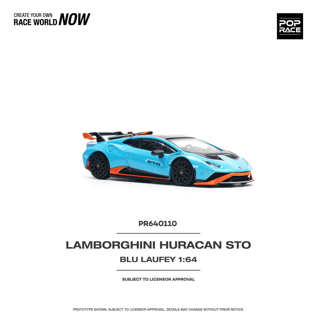 1:64 Lamborghini Huracan STO Blue