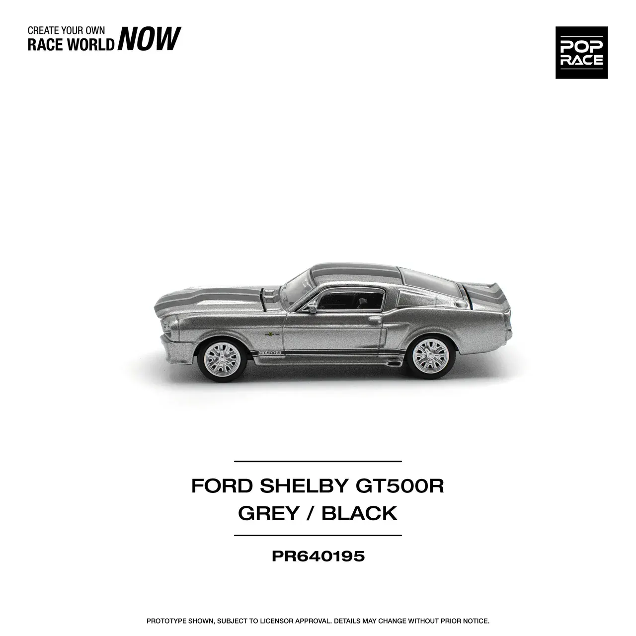 1:64 Mustang Shelby GT500 Black - obrazek 2