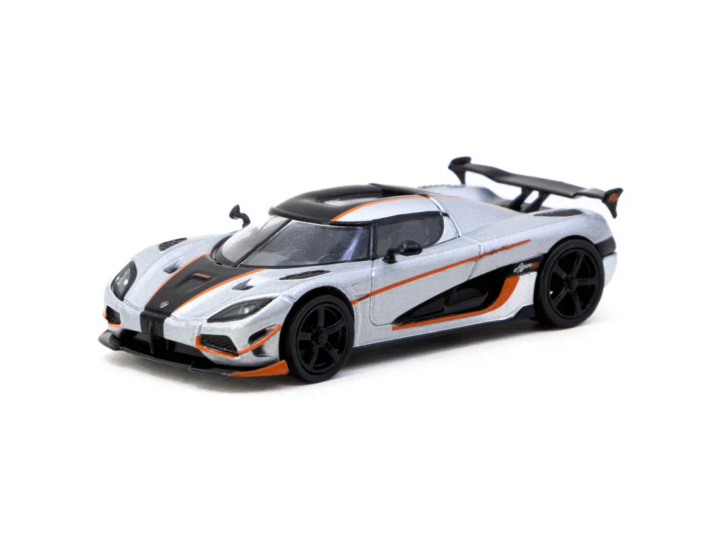 1:64 Koenigsegg Agera RS Moon Silver / Black