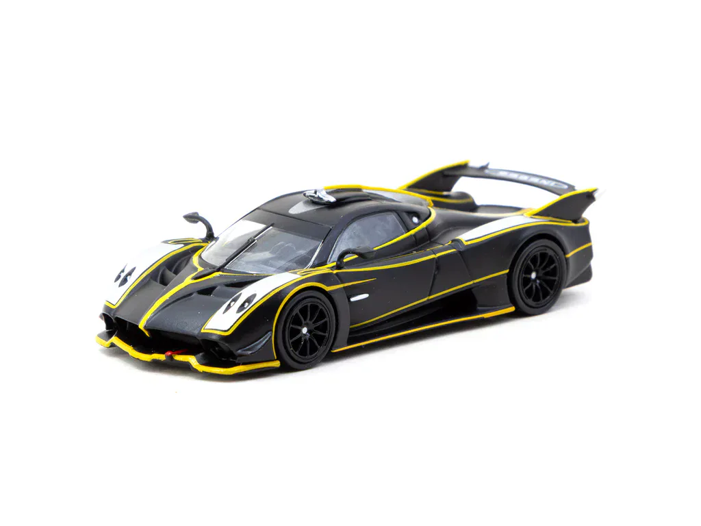 1:64 Pagani Huayra R Matt Black / Silver