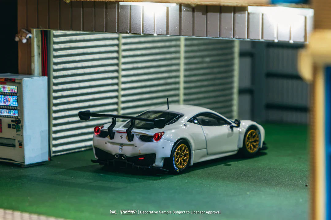 1:64 FERRARI 458 ITALIA GT3 WHITE - obrazek 6