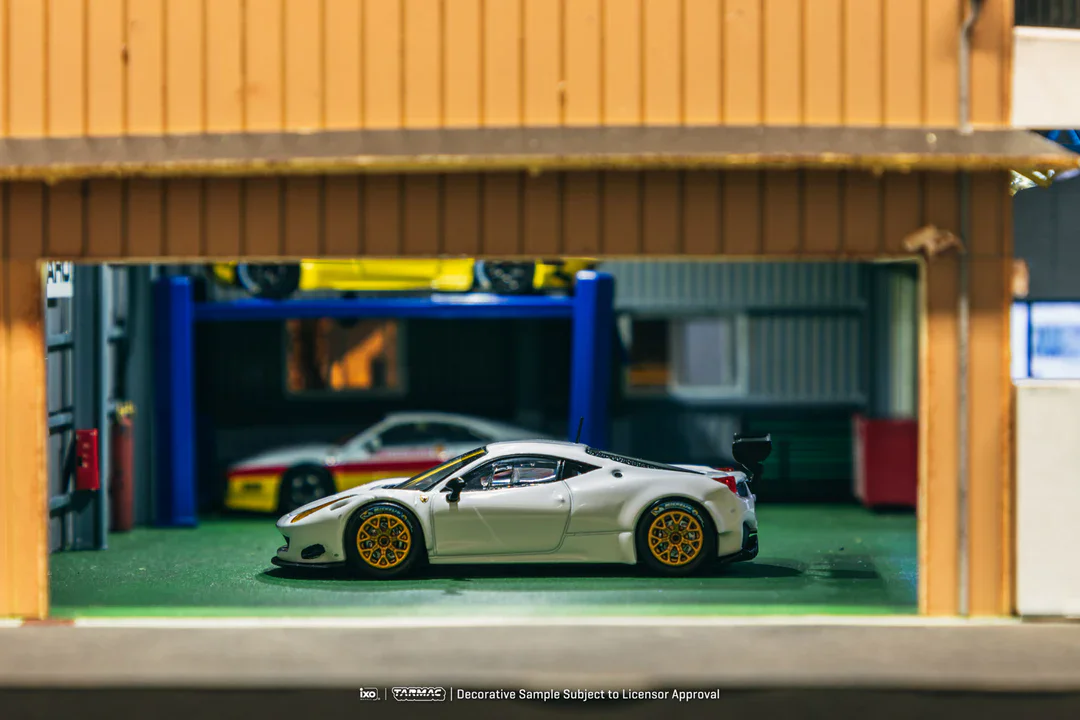 1:64 FERRARI 458 ITALIA GT3 WHITE - obrazek 7
