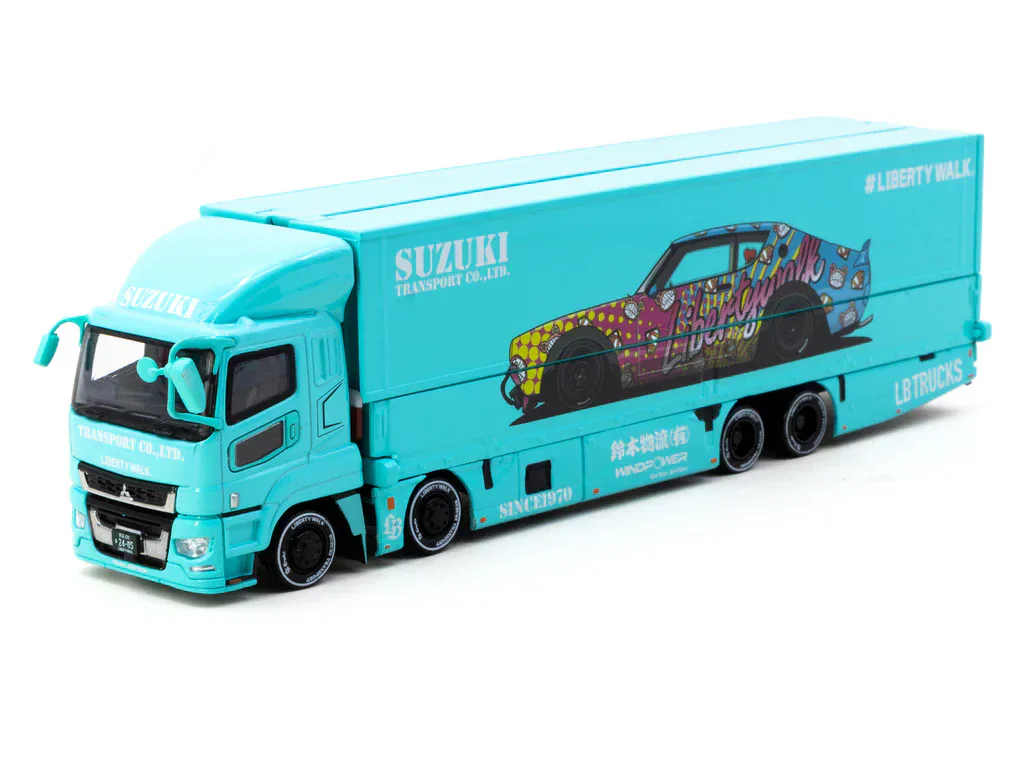1:64 Mitsubishi Fuso Super Great LB-TRUCKS - obrazek 2