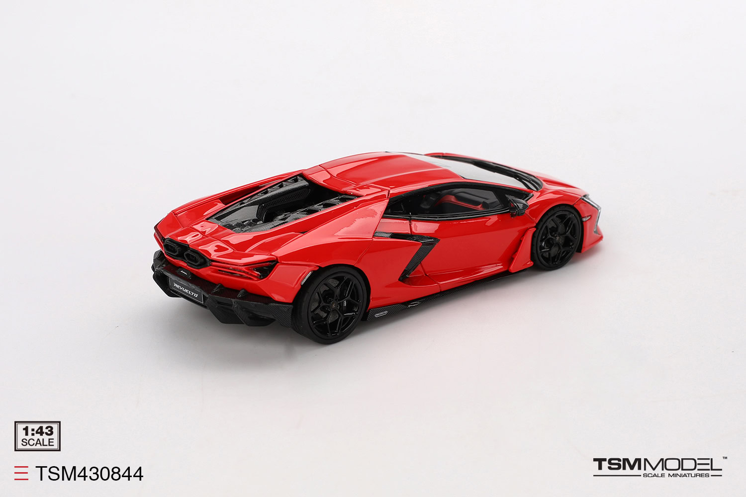 1:43 Lamborghini Revuelto Arancio Dac Lucido - obrazek 3