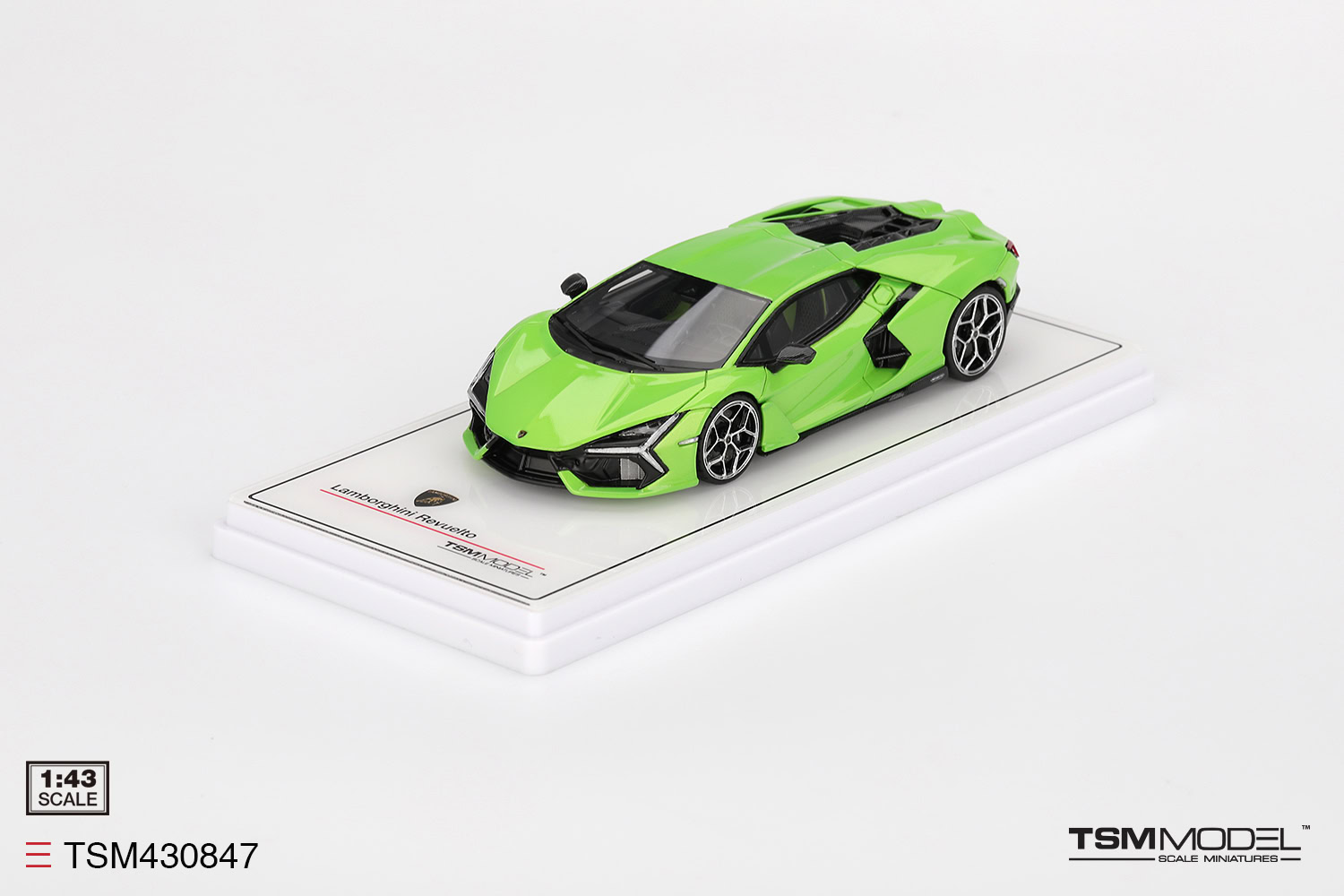 1:43 Lamborghini Revuelto Verde Selvans - obrazek 2