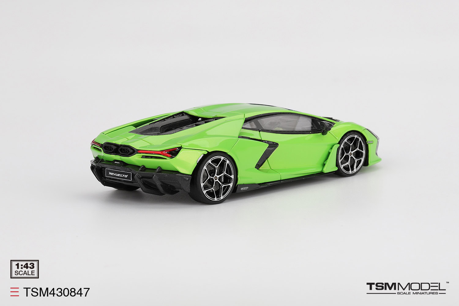 1:43 Lamborghini Revuelto Verde Selvans - obrazek 3