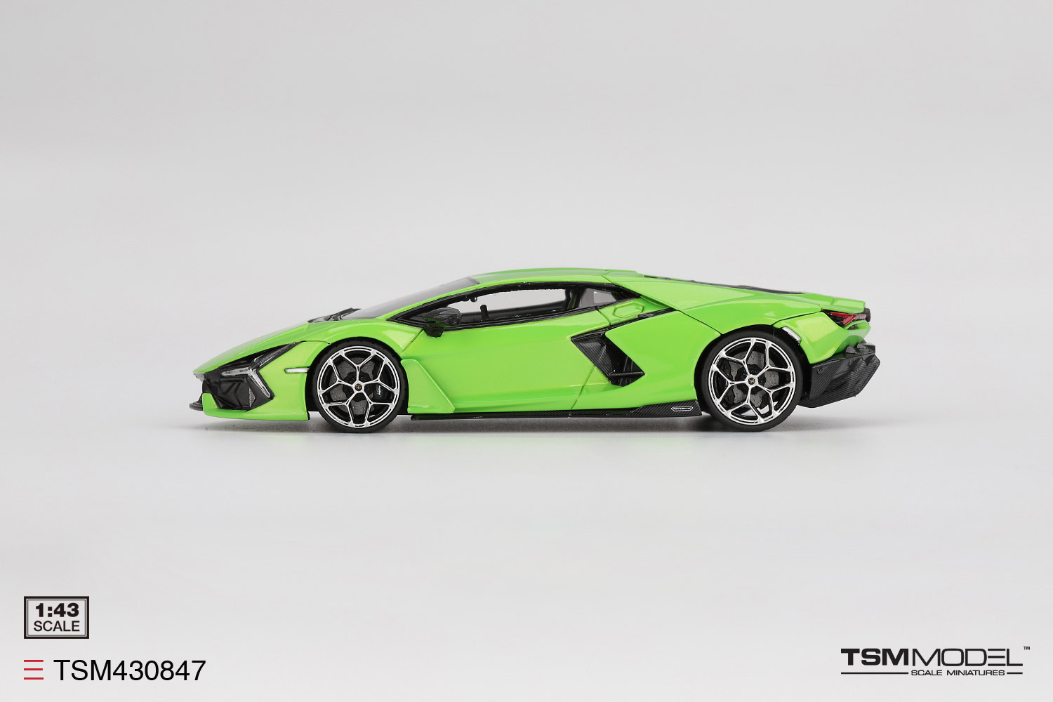 1:43 Lamborghini Revuelto Verde Selvans - obrazek 4