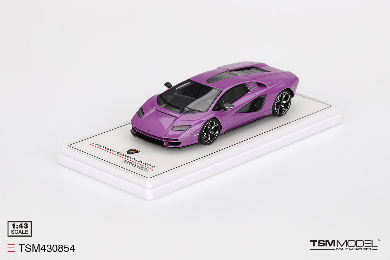 1:43 Lamborghini Countach LPI 800-4 Viola 30th - obrazek 2