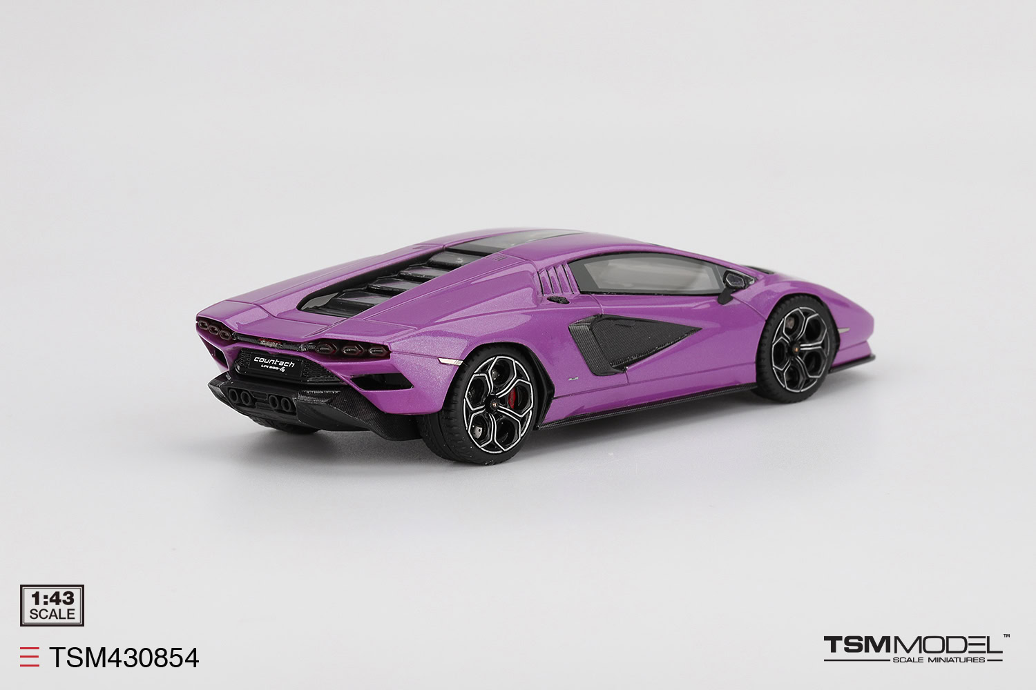 1:43 Lamborghini Countach LPI 800-4 Viola 30th - obrazek 3